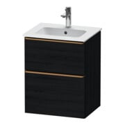 Duravit Waschtischunterschrank D-Neo 51x40,2cm, 1 Kast, 1 A, wd, b geb/Ei sw