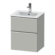 Duravit Waschtischunterschrank D-Neo 51x40,2cm, 1 Kast, 1 A, wd, chr/Beton ma