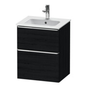 Duravit Waschtischunterschrank D-Neo 51x40,2cm, 1 Kast, 1 A, wd, chr/Eiche sw