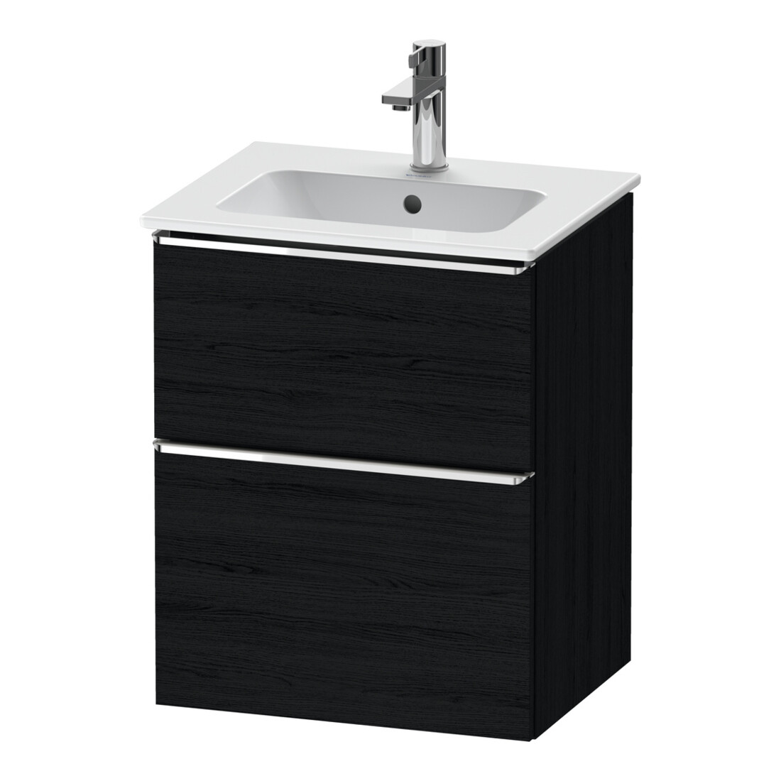 Duravit Waschtischunterschrank D-Neo 51x40,2cm, 1 Kast, 1 A, wd, chr/Eiche sw