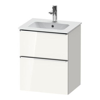Duravit Waschtischunterschrank D-Neo 51x40,2cm, 1 Kast, 1 A, wd, chr/we hgl