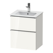 Duravit Waschtischunterschrank D-Neo 51x40,2cm, 1 Kast, 1 A, wd, chr/we hgl