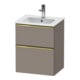 Duravit Waschtischunterschrank D-Neo 51x40,2cm, 1 Kast, 1 A, wd, g pol/Bas ma-1