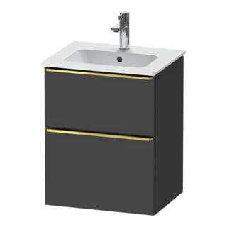 Duravit Waschtischunterschrank D-Neo 51x40,2cm, 1 Kast, 1 A, wd, g pol/gra ma