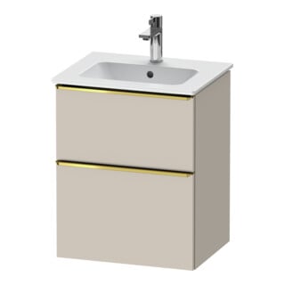 Duravit Waschtischunterschrank D-Neo 51x40,2cm, 1 Kast, 1 A, wd, g pol/Tau ma