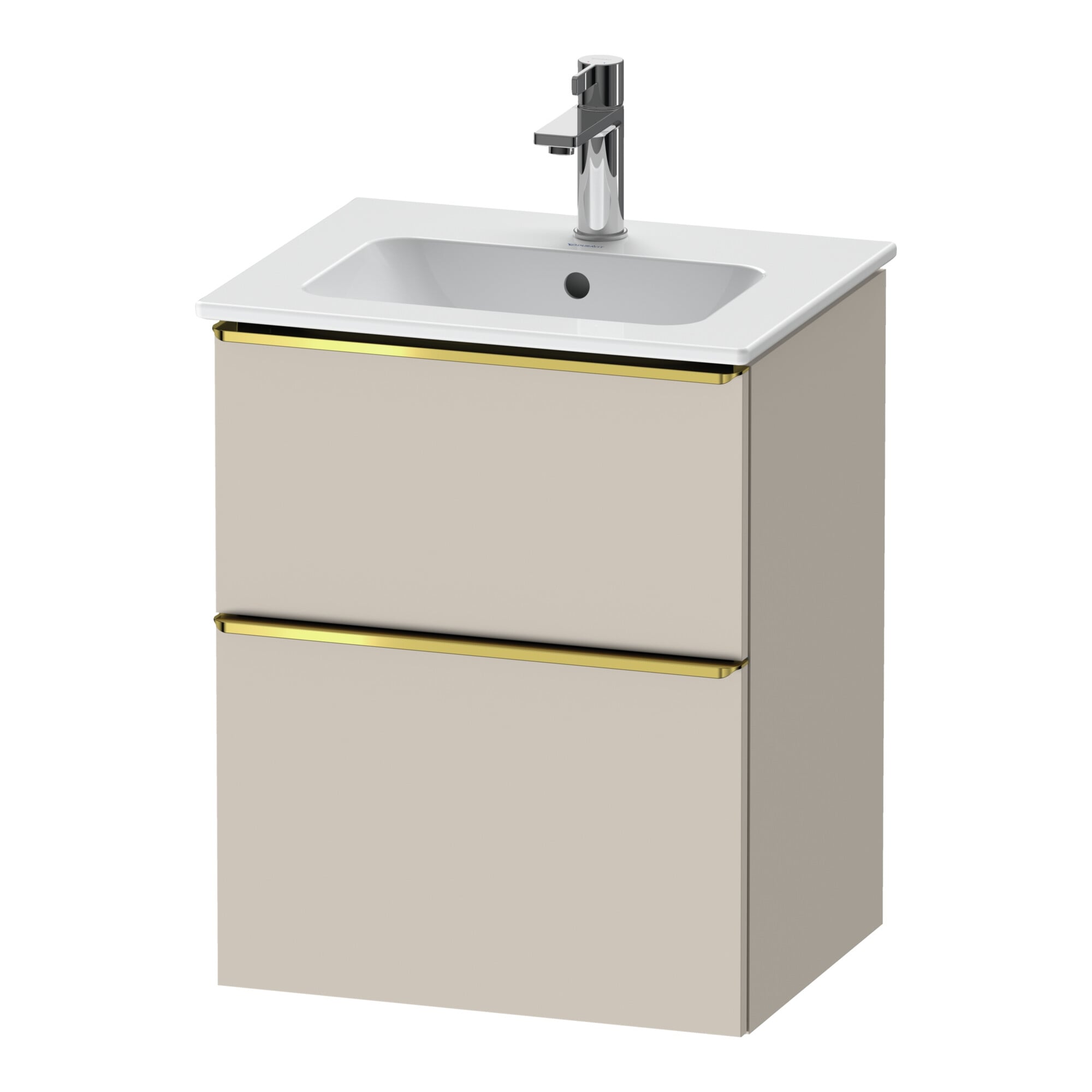 Duravit Waschtischunterschrank D-Neo 51x40,2cm, 1 Kast, 1 A, wd, g pol/Tau ma