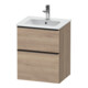 Duravit Waschtischunterschrank D-Neo 51x40,2cm, 1 Kast, 1 A, wd, sw/Ei marm.-1