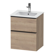 Duravit Waschtischunterschrank D-Neo 51x40,2cm, 1 Kast, 1 A, wd, sw/Ei marm.