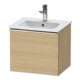 Duravit Waschtischunterschrank D-Neo 51x40,2x44cm, 1 A, wandhängend, chr/Eiche Nat-1