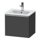 Duravit Waschtischunterschrank D-Neo 51x40,2x44cm, 1 A, wandhängend, chr/Grap ma-1
