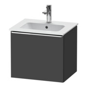 Duravit Waschtischunterschrank D-Neo 51x40,2x44cm, 1 A, wandhängend, chr/Grap ma