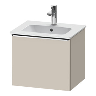Duravit Waschtischunterschrank D-Neo 51x40,2x44cm, 1 A, wandhängend, chr/Taup ma