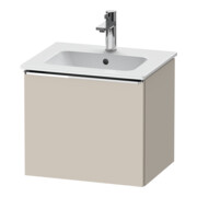 Duravit Waschtischunterschrank D-Neo 51x40,2x44cm, 1 A, wandhängend, chr/Taup ma