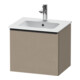 Duravit Waschtischunterschrank D-Neo 51x40,2x44cm, 1 A, wandhängend, schwarz/Leinen-1