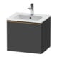 Duravit Waschtischunterschrank D-Neo 51x40,2x44cm, 1 A, wd, b geb/Graphit ma-1
