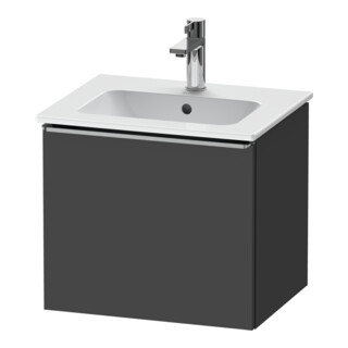 Duravit Waschtischunterschrank D-Neo 51x40,2x44cm, 1 A, wd, ES geb/Graphit ma