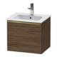Duravit Waschtischunterschrank D-Neo 51x40,2x44cm, 1 A, wd, g pol/Nussb dkl.-1