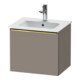 Duravit Waschtischunterschrank D-Neo 51x40,2x44cm, 1 A, wd, gol pol/Basalt ma-1