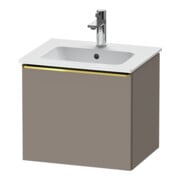Duravit Waschtischunterschrank D-Neo 51x40,2x44cm, 1 A, wd, gol pol/Basalt ma