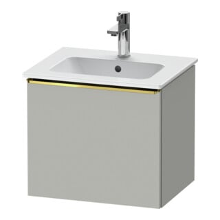 Duravit Waschtischunterschrank D-Neo 51x40,2x44cm, 1 A, wd, gol pol/grau ma