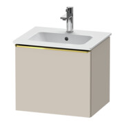Duravit Waschtischunterschrank D-Neo 51x40,2x44cm, 1 A, wd, gol pol/Taupe ma