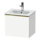 Duravit Waschtischunterschrank D-Neo 51x40,2x44cm, 1 A, wd, gol pol/weiß ma-1