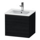 Duravit Waschtischunterschrank D-Neo 51x40,2x44cm, 1 A, wd, schwarz/Eiche sw-1