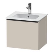 Duravit Waschtischunterschrank D-Neo 51x40,2x44cm, 1 A, wd, schwarz/Taupe ma