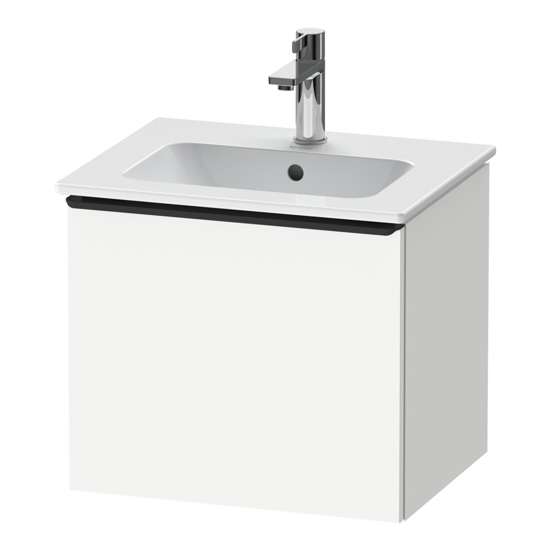 Duravit Waschtischunterschrank D-Neo 51x40,2x44cm, 1 A, wd, schwarz/weiß ma