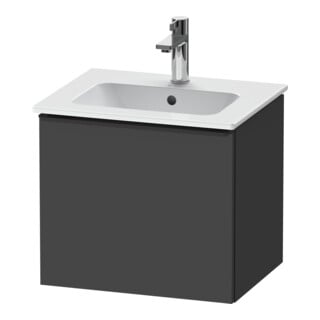 Duravit Waschtischunterschrank D-Neo 51x40,2x44cm, 1 A, wd, sw/Grap ma