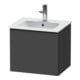 Duravit Waschtischunterschrank D-Neo 51x40,2x44cm, 1 A, wd, sw/Grap ma-1