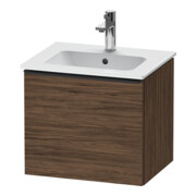 Duravit Waschtischunterschrank D-Neo 51x40,2x44cm, 1 A, wd, sw/Nuss dkl.