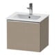 Duravit Waschtischunterschrank D-Neo 51x40,2x44cm, 1 Ausz., wandhängend, chr/Leinen-1