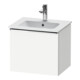 Duravit Waschtischunterschrank D-Neo 51x40,2x44cm, 1 Ausz., wandhängend, chr/we ma-1