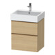 Duravit Waschtischunterschrank D-Neo 58,4x44,2cm, b geb/Ei N, 1 Kast, 1 Ausz.-1