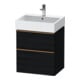 Duravit Waschtischunterschrank D-Neo 58,4x44,2cm, b geb/Ei s, 1 Kast, 1 Ausz.-1