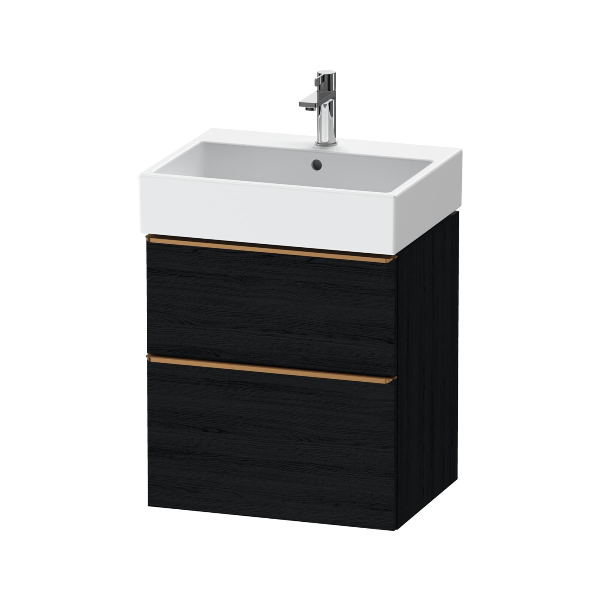 Duravit Waschtischunterschrank D-Neo 58,4x44,2cm, b geb/Ei s, 1 Kast, 1 Ausz.