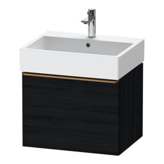 Duravit Waschtischunterschrank D-Neo 58,4x44,2cm, b geb/Ei sw, 1 Ausz., wandhängend