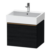 Duravit Waschtischunterschrank D-Neo 58,4x44,2cm, b geb/Ei sw, 1 Ausz., wandhängend