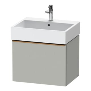 Duravit Waschtischunterschrank D-Neo 58,4x44,2cm, b geb/gr ma, 1 Ausz., wandhängend