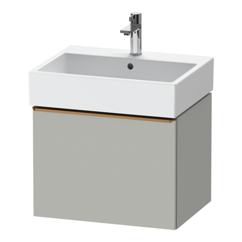 Duravit Waschtischunterschrank D-Neo 58,4x44,2cm, b geb/gr ma, 1 Ausz., wandhängend