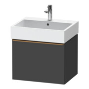 Duravit Waschtischunterschrank D-Neo 58,4x44,2cm, b geb/Gra m, 1 Ausz., wandhängend