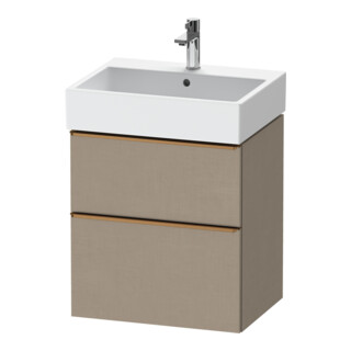 Duravit Waschtischunterschrank D-Neo 58,4x44,2cm, b geb/Lei, 1 Kast, 1 Ausz.