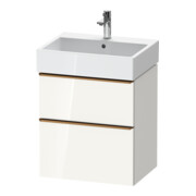 Duravit Waschtischunterschrank D-Neo 58,4x44,2cm, b geb/w g, 1 Kast, 1 Ausz.