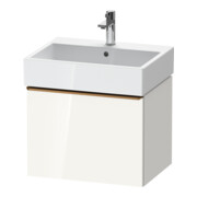 Duravit Waschtischunterschrank D-Neo 58,4x44,2cm, b geb/w hgl, 1 Ausz., wandhängend