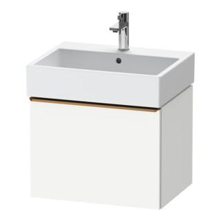 Duravit Waschtischunterschrank D-Neo 58,4x44,2cm, b geb/we ma, 1 Ausz., wandhängend