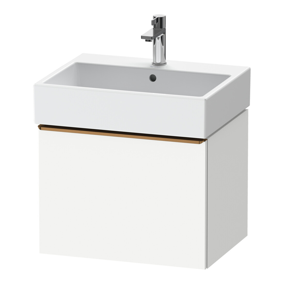 Duravit Waschtischunterschrank D-Neo 58,4x44,2cm, b geb/we ma, 1 Ausz., wandhängend
