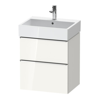 Duravit Waschtischunterschrank D-Neo 58,4x44,2cm, c/w hgl, 1 Schubk., 1 Ausz.