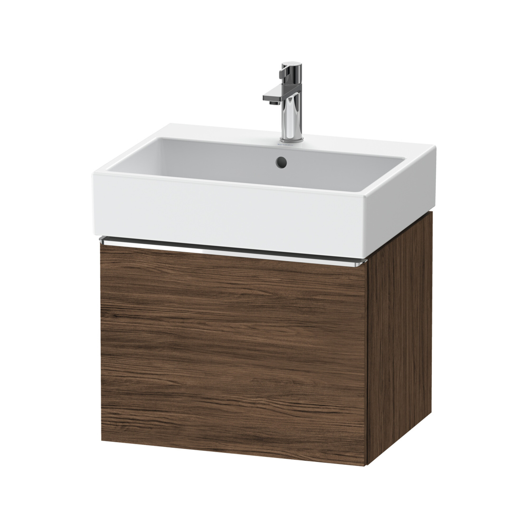 Duravit Waschtischunterschrank D-Neo 58,4x44,2cm, ch/nb dkl., 1 Ausz., wandhängend