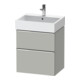 Duravit Waschtischunterschrank D-Neo 58,4x44,2cm, chr/Bet m, 1 Kast, 1 Ausz.-1